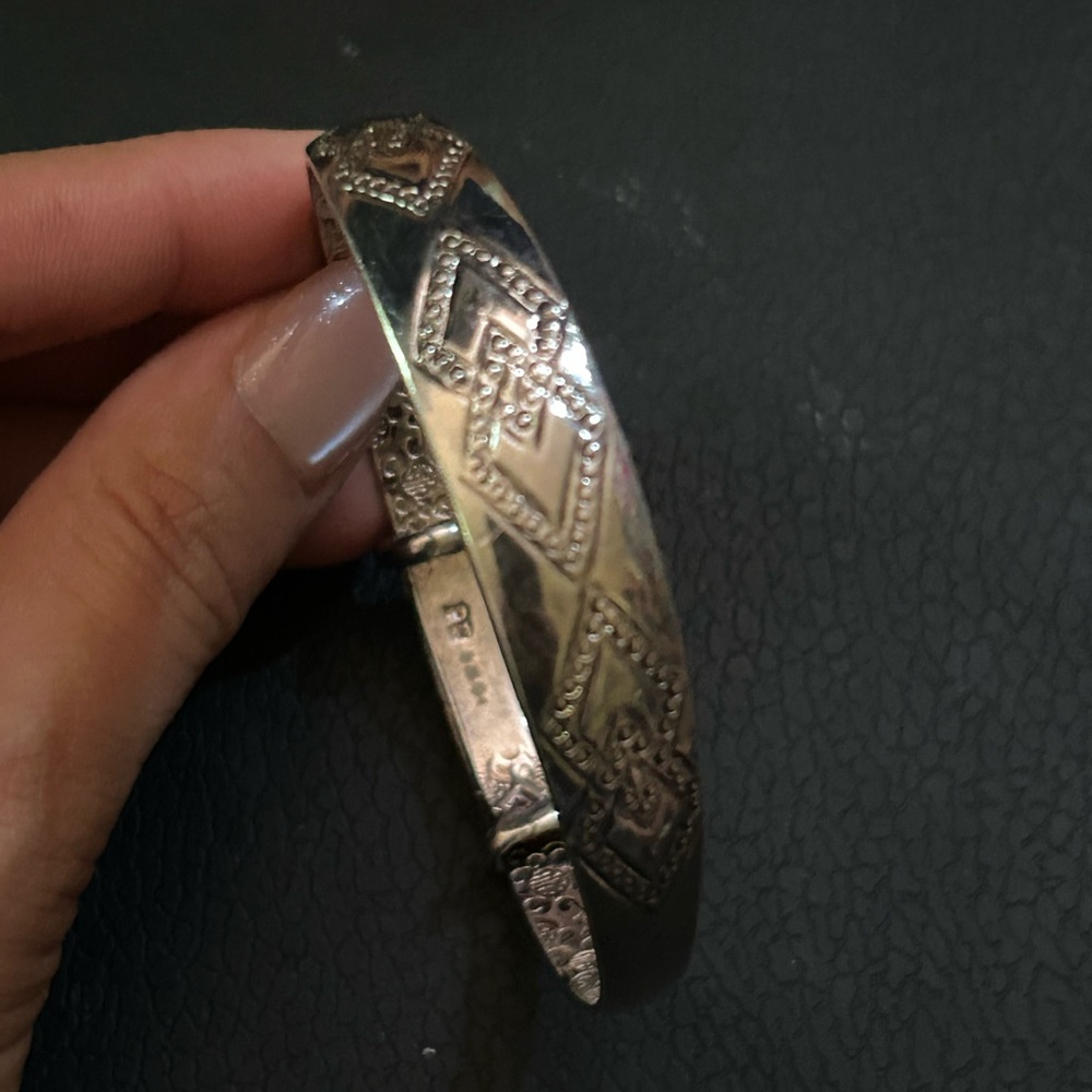 Solid Silver Bracelet - image 2
